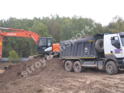Вывоз грунта Свердловский, цены от 250 руб/м.куб